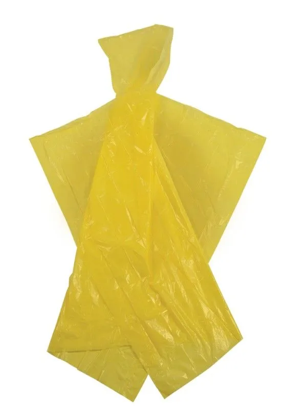 EMERGENCY PONCHO - ASSORTED -